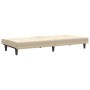 Cremefarbenes Schlafsofa aus Stoff mit Getränkehalter von vidaXL, Sofas - Ref: Foro24-351866, Preis: 280,74 €, Rabatt: %