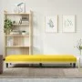 Schlafsofa mit Getränkehalter aus hellgelbem Stoff von vidaXL, Sofas - Ref: Foro24-351867, Preis: 275,49 €, Rabatt: %