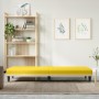 Schlafsofa mit Getränkehalter aus hellgelbem Stoff von vidaXL, Sofas - Ref: Foro24-351867, Preis: 280,74 €, Rabatt: %