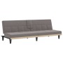 Sofá cama con portavasos tela gris taupé by vidaXL, Sofas - Ref: Foro24-351868, Price: 280,74 €, Discount: %