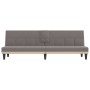 Schlafsofa mit Getränkehalter in grau-taupefarbenem Stoff. von vidaXL, Sofas - Ref: Foro24-351868, Preis: 280,74 €, Rabatt: %
