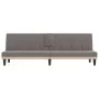 Sofá cama con portavasos tela gris taupé by vidaXL, Sofas - Ref: Foro24-351868, Price: 275,49 €, Discount: %