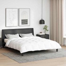 Colchas y Duvets Blanco 240 x 200 cm Plumas