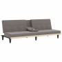 Schlafsofa mit Getränkehalter in grau-taupefarbenem Stoff. von vidaXL, Sofas - Ref: Foro24-351868, Preis: 280,74 €, Rabatt: %