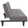 Sofá cama con portavasos tela gris taupé by vidaXL, Sofas - Ref: Foro24-351868, Price: 275,49 €, Discount: %