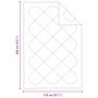 Colchas y Edredones Blanco 135 x 200 cm Microfibra