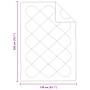 Colchas y Edredones Blanco 140 x 200 cm Microfibra