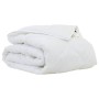 Colchas y Edredones Blanco 155 x 200 cm Microfibra