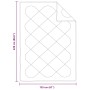 Colchas y Edredones Blanco 155 x 220 cm Microfibra