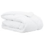 Colchas y Duvets Blanco 200 x 200 cm Microfibra