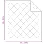 Colchas y Duvets Blanco 200 x 220 cm Microfibra