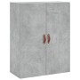 Aparador alto madera contrachapada gris hormigón 69,5x34x180 cm von vidaXL, Sideboards - Ref: Foro24-3195655, Preis: 152,36 €...