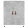 Aparador alto madera contrachapada gris hormigón 69,5x34x180 cm by vidaXL, Sideboards - Ref: Foro24-3195655, Price: 150,31 €,...