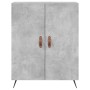 Aparador alto madera contrachapada gris hormigón 69,5x34x180 cm von vidaXL, Sideboards - Ref: Foro24-3195655, Preis: 152,36 €...