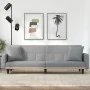 Sofá cama con cojines tela gris claro by vidaXL, Sofas - Ref: Foro24-351875, Price: 293,82 €, Discount: %