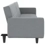 Sofá cama con cojines tela gris claro by vidaXL, Sofas - Ref: Foro24-351875, Price: 293,82 €, Discount: %