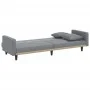 Schlafsofa mit Kissen, helles graues Stoff von vidaXL, Sofas - Ref: Foro24-351875, Preis: 299,40 €, Rabatt: %