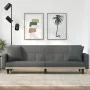 Sofa bed with dark gray fabric cushions by vidaXL, Sofas - Ref: Foro24-351876, Price: 294,62 €, Discount: %