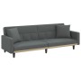 Sofa bed with dark gray fabric cushions by vidaXL, Sofas - Ref: Foro24-351876, Price: 299,73 €, Discount: %