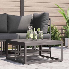 Muebles de Exterior Negro Aluminio