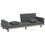 Schlafsofa mit dunkelgrauen Stoffkissen von vidaXL, Sofas - Ref: Foro24-351876, Preis: 299,73 €, Rabatt: %