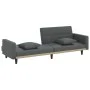 Sofa bed with dark gray fabric cushions by vidaXL, Sofas - Ref: Foro24-351876, Price: 294,62 €, Discount: %
