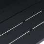 Muebles de Exterior Negro Aluminio