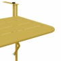 Mesa Colgante de Balcón Dorado 60 x 39 x 65 cm Acero