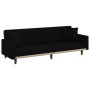 Sofa bed with black fabric cushions by vidaXL, Sofas - Ref: Foro24-351877, Price: 304,92 €, Discount: %