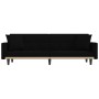 Sofa bed with black fabric cushions by vidaXL, Sofas - Ref: Foro24-351877, Price: 304,92 €, Discount: %