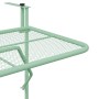 Mesa Colgante de Balcón Verde menta 60 x 39 x 65 cm Acero