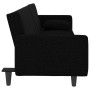 Sofa bed with black fabric cushions by vidaXL, Sofas - Ref: Foro24-351877, Price: 304,92 €, Discount: %
