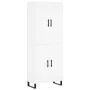 Aparador alto madera contrachapada blanco 69,5x34x180 cm de vidaXL, Aparadores - Ref: Foro24-3195699, Precio: 154,60 €, Descu...