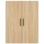 High oak-colored plywood sideboard 69.5x34x180 cm by vidaXL, Sideboards - Ref: Foro24-3195702, Price: 156,76 €, Discount: %
