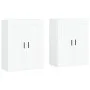 Armarios de pared 2 uds madera de ingeniería blanco by vidaXL, Sideboards - Ref: Foro24-3198033, Price: 144,37 €, Discount: %