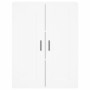 Armarios de pared 2 uds madera de ingeniería blanco de vidaXL, Aparadores - Ref: Foro24-3198033, Precio: 150,46 €