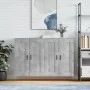 Wandschränke 2 Stück betongraues Holzwerkstoff von vidaXL, Sideboards - Ref: Foro24-3198037, Preis: 126,53 €, Rabatt: %