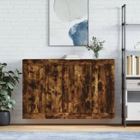 Armarios de pared 2 uds madera de ingeniería roble ahumado von vidaXL, Sideboards - Ref: Foro24-3198038, Preis: 129,80 €, Rab...
