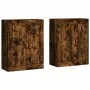 Armarios de pared 2 uds madera de ingeniería roble ahumado von vidaXL, Sideboards - Ref: Foro24-3198038, Preis: 129,37 €, Rab...