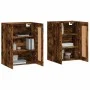Armarios de pared 2 uds madera de ingeniería roble ahumado von vidaXL, Sideboards - Ref: Foro24-3198038, Preis: 129,37 €, Rab...