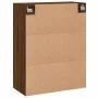 Wall cabinets 2 pcs oak brown engineered wood by vidaXL, Sideboards - Ref: Foro24-3198040, Price: 138,63 €, Discount: %