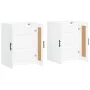 Armarios de pared 2 uds madera de ingeniería blanco by vidaXL, Sideboards - Ref: Foro24-3198041, Price: 138,56 €, Discount: %