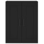 Armarios de pared 2 uds madera de ingeniería negro de vidaXL, Aparadores - Ref: Foro24-3198042, Precio: 169,69 €, Descuento: %