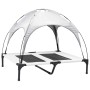 Cama para perro Gris plata l Acero