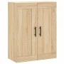 Armarios de pared 2 uds madera de ingeniería roble Sonoma de vidaXL, Aparadores - Ref: Foro24-3198044, Precio: 137,67 €, Desc...