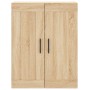 Armarios de pared 2 uds madera de ingeniería roble Sonoma von vidaXL, Sideboards - Ref: Foro24-3198044, Preis: 139,57 €, Raba...