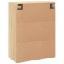 Armarios de pared 2 uds madera de ingeniería roble Sonoma de vidaXL, Aparadores - Ref: Foro24-3198044, Precio: 137,67 €, Desc...