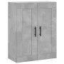 Armarios de pared 2 uds madera de ingeniería gris hormigón by vidaXL, Sideboards - Ref: Foro24-3198045, Price: 124,24 €, Disc...