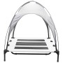 Cama para perro Gris plata xl Acero