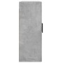Wandregale 2 Stück aus grauem Beton-Ingenieurholz von vidaXL, Sideboards - Ref: Foro24-3198045, Preis: 132,41 €, Rabatt: %